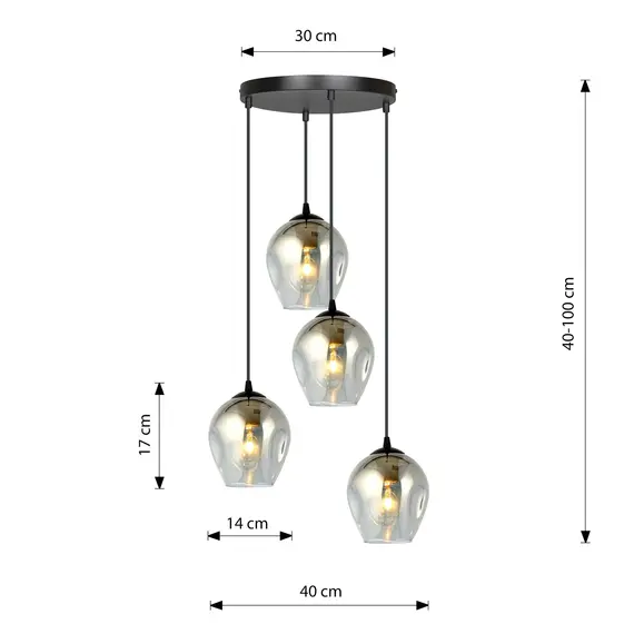 Подвесной светильник EMIBIG Lighting ISTAR 680/4PREM, изображение 10