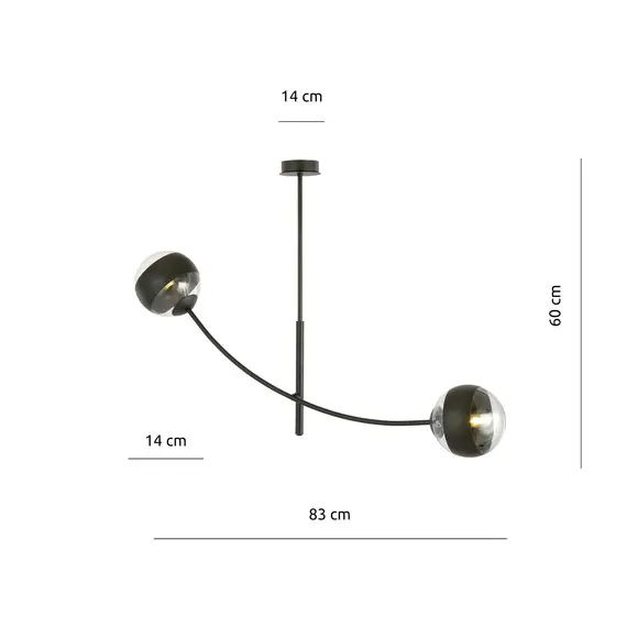 Люстра EMIBIG Lighting HUNTER 1101/2, изображение 6