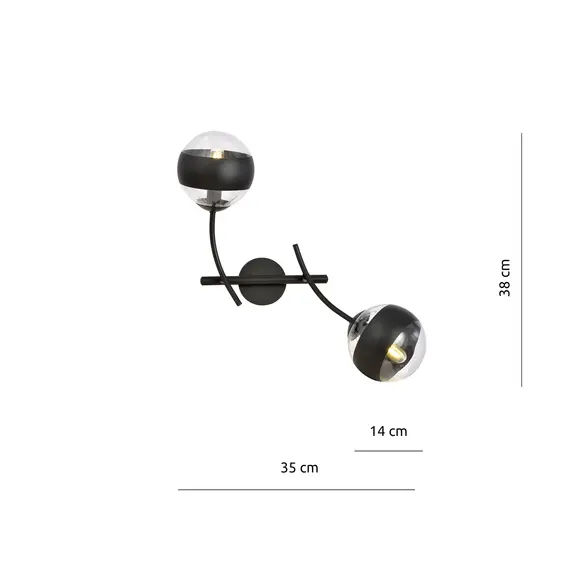 Бра EMIBIG Lighting HUNTER 1101/K2, зображення 4