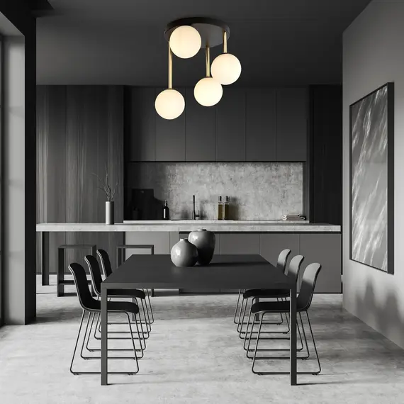 Стельовий світильник EMIBIG Lighting DOLCE 1260/4, зображення 3