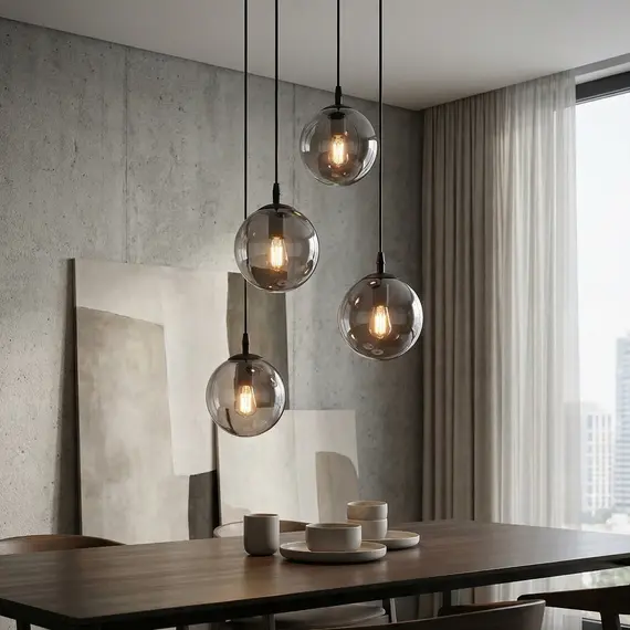 Підвісний світильник EMIBIG Lighting COSMO 712/4PREM, зображення 2