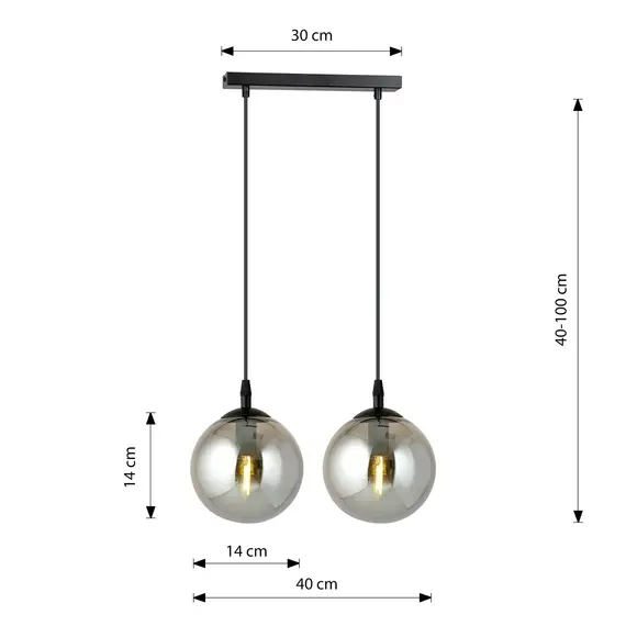 Подвесной светильник EMIBIG Lighting COSMO 712/2, изображение 4
