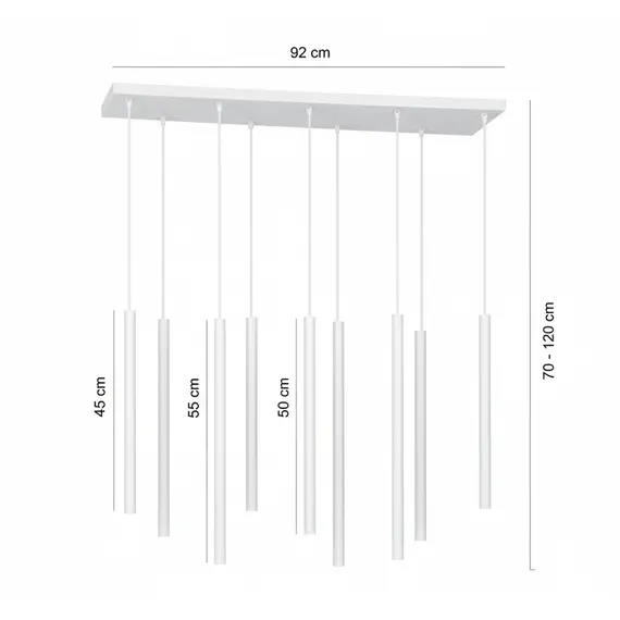 Підвісний світильник EMIBIG Lighting SELTER 553/9, зображення 9