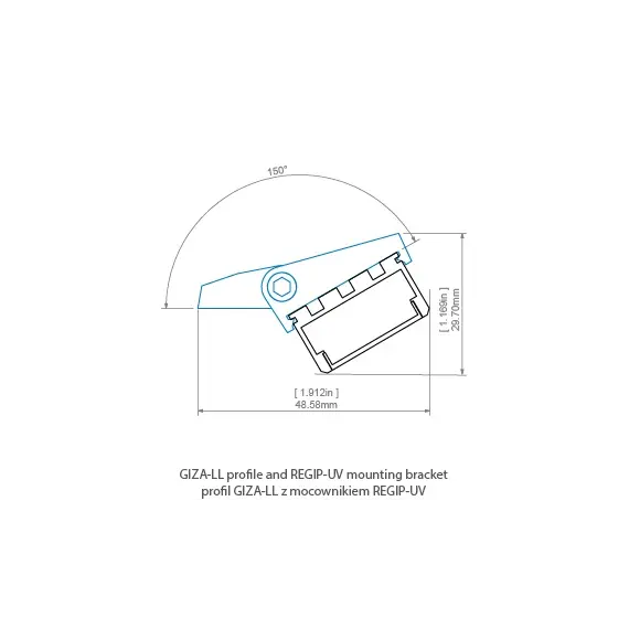 LED-профіль KLUS GIZA-LL, 2 метра (KLUS_A00758A_2), зображення 9