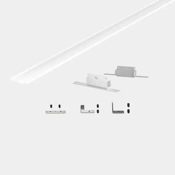 LED-профіль ALUMLED під шпаклівку LD8820 з розсіювачем, 2 метра, зображення 2