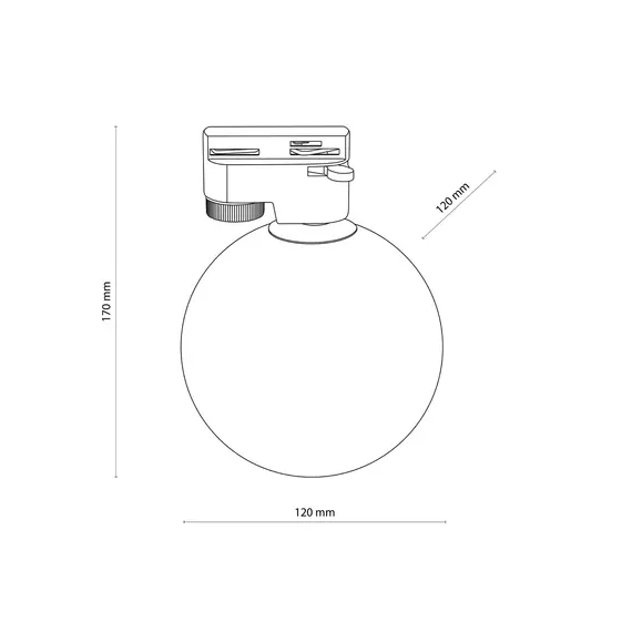 Трековый светильник TK-Lighting TRACER WHITE 4887, изображение 3