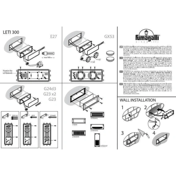 Вбудований вуличний світильник Ideal Lux LETI 096544, зображення 4