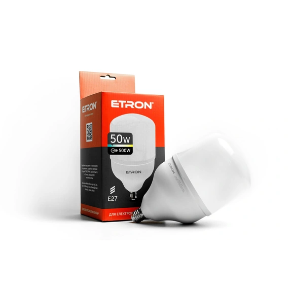 LED лампа ETRON High Power 1-EHP-305 T140 50W 6500K 220V E27