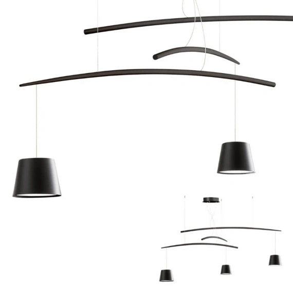Підвісний світильник REDO 01-1525 LOLLI Black