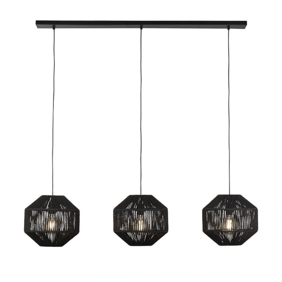 Люстра Searchlight WICKER 11201-3BK