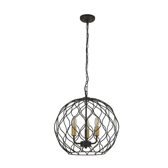 Люстра Searchlight FINESSE 4513-3BK