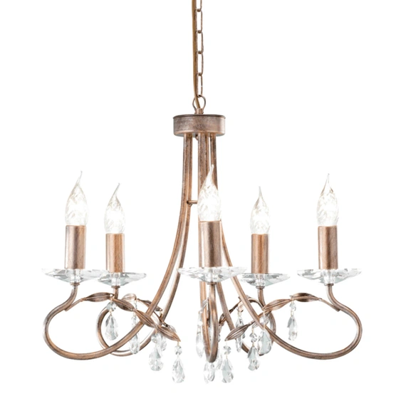Люстра Elstead Christina CRT5 SILVER/GOLD