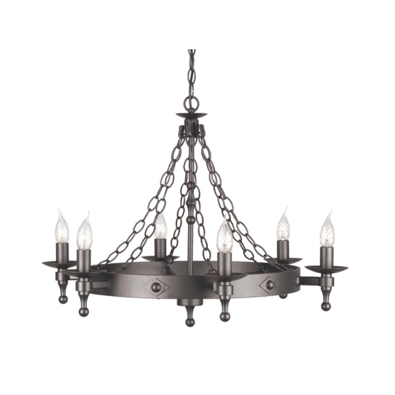 Люстра Elstead WARWICK WR6 GRAPHITE