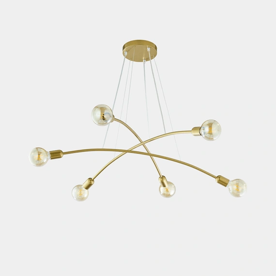 Люстра TK-Lighting HELIX Gold 2728
