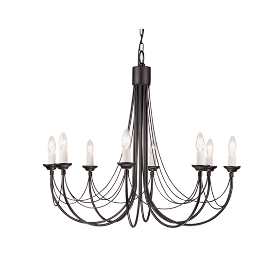 Люстра Elstead Carisbrooke CB8 BLACK
