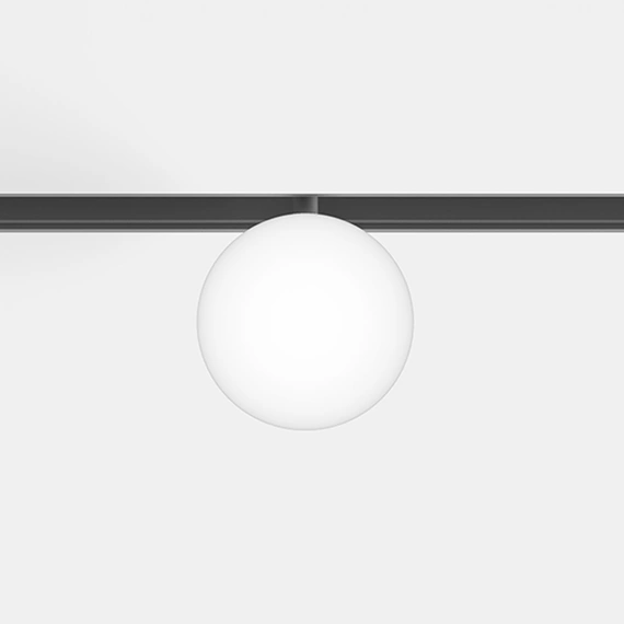 Трековий світильник LTX IN LINE SFERA LED 5W 3000К білий (06.1001.5.930.WH)