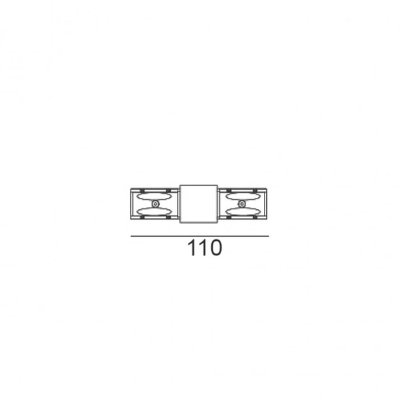Соединитель электрический LTX IN_LINE CORNER 180 06.SE180HR.BK