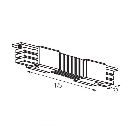 З'єднувач гнучкий Kanlux TEAR N CON-I FLEX B (33253) 3 фази, зображення 2