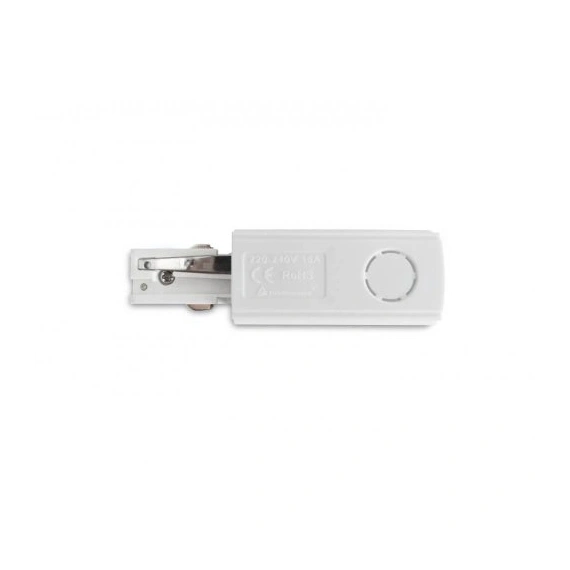 Введення живлення 3 фази AZzardo TRACK 3 LINE END POWER LEFT WH AZ4283