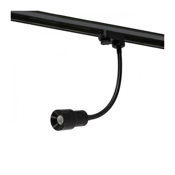 Трековий світильник AZzardo LUMI FLEX TRACK 3 LINE 5W 3000K BK AZ4559