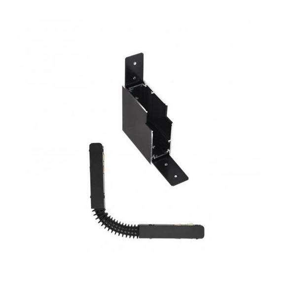 Угловое соединение AZzardo TRACK MAGNETIC INNER CORNER 90 + FLEX BK AZ4683