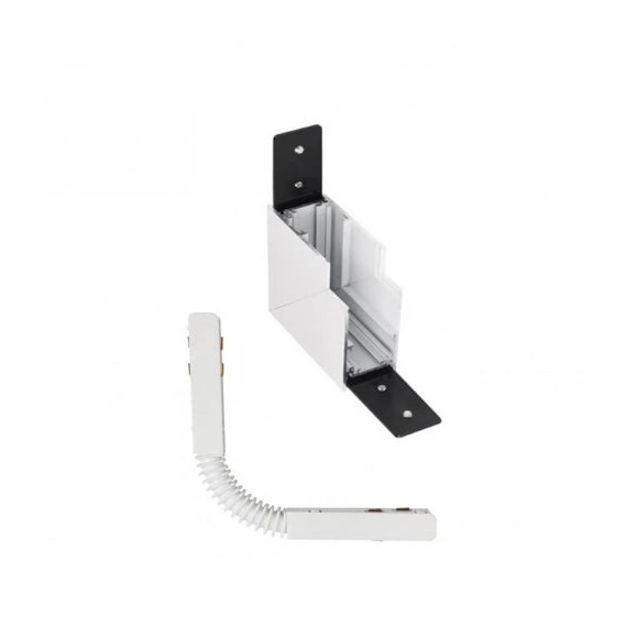 Углове з'єднання AZzardo TRACK MAGNETIC INNER CORNER 90 + FLEX WH AZ4684