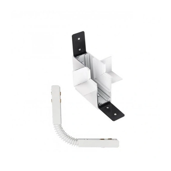 Углове з'єднання AZzardo TRACK MAGNETIC INNER CORNER 90 + FLEX GIPS WH AZ4686