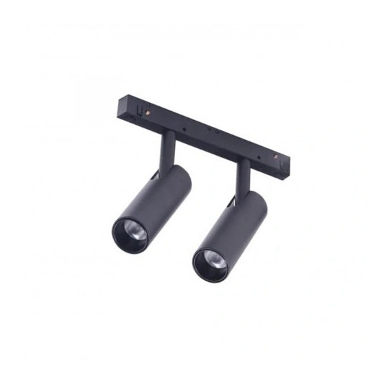 Магнитный трековый светильник AZzardo NIKO 2 TRACK MAGNETIC 2x7W 3000K BK/BK AZ4584