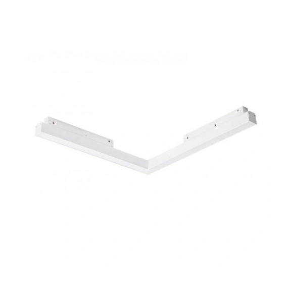 Магнітний трековий світильник AZzardo SAGA TRACK MAGNETIC CORNER A 24W MILKY120 4000K WH AZ4616