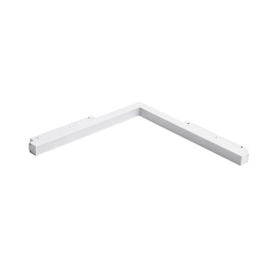 Магнітний трековий світильник AZzardo SAGA TRACK MAGNETIC CORNER B 24W MILKY120 4000K WH AZ4620