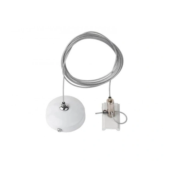 Тросовый подвес для треков AZzardo TRACK 1 LINE PENDANT ACCESSORY 1,5м WH AZ4746