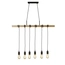 Люстра Searchlight WOODY 95041-6BR