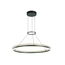 Люстра Italux PND-54638R-28W-3K-BK-GD Merlot Led 1x28W 3000K 1500Lm IP20
