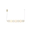 Підвісний світильник Italux PND-98374-42W-GD Eris Led 1x42W 3000K 7029Lm IP20 Gold