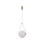 Підвісний світильник Italux PND-34361-L-HBR-OPAL Rastia Led 1x12W 3000K 1300Lm IP20 Gold