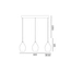 Люстра Cosmo Light Kuala Lumpur P03571BK, зображення 2