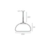 Люстра Cosmo Light Chicago P01666CU, зображення 4