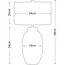 Настільна лампа Elstead VICTOR RED SMALL VICTOR SM/TL RD, зображення 2