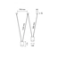Люстра DOHAR VIWIN (white) 9570, изображение 2