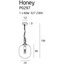 Люстра Maxlight HONEY P0297, зображення 2