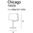 Настольная лампа Maxlight CHICAGO T0029, изображение 2