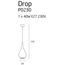 Подвесной светильник Maxlight DROP P0230, изображение 2