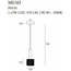 Люстра MAXlight MESH P0438, зображення 3
