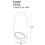 Точковий світильник Maxlight LOVE C0158, зображення 3