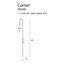 Бра MAXlight COMET W0280, изображение 3