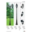 Настенный уличный светильник Searchlight BEL AIRE 82531BK, изображение 2