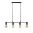 Люстра Searchlight DANCE 45201-4BK, изображение 2