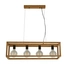 Люстра Searchlight SQUARE 54741-4NA, зображення 2