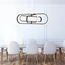Люстра Searchlight CLIP 61775BK, зображення 4