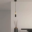 Люстра Searchlight MERRYGOLD 82121-1BK, зображення 4